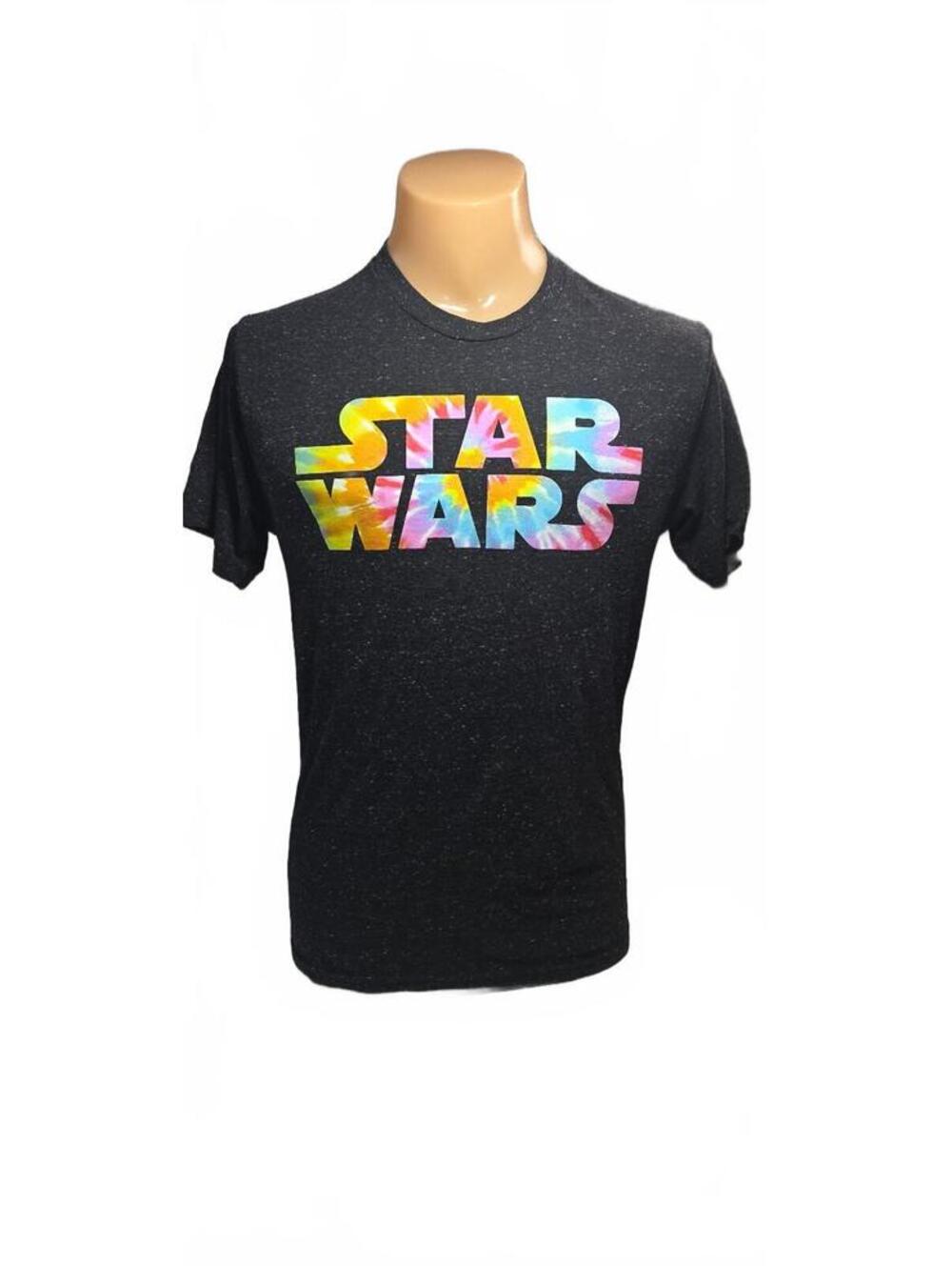 V Fifth Sun Star Wars Tie-Dye Logo Graphic T-Shirt Medium